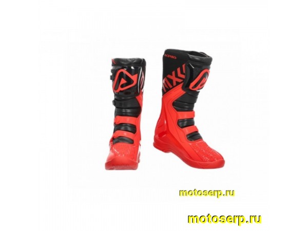 Купить  Мотоботы кросс. ACERBIS X-TEAM красный/ черный, р-р 46" (NQ) (пар) (0 купить с доставкой по Москве и России, цена, технические характеристики, комплектация фото  - motoserp.ru
