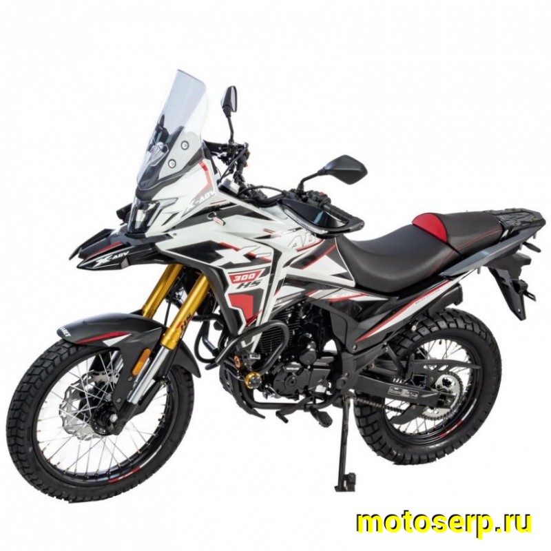 Купить  Мотоцикл внедорожный Motoland 300 ENDURO GARET белый (Гарет) Тур-эндуро ПТС  175FMM-5 PR, 19"/17"  (шт) (ML 23500 купить с доставкой по Москве и России, цена, технические характеристики, комплектация фото  - motoserp.ru