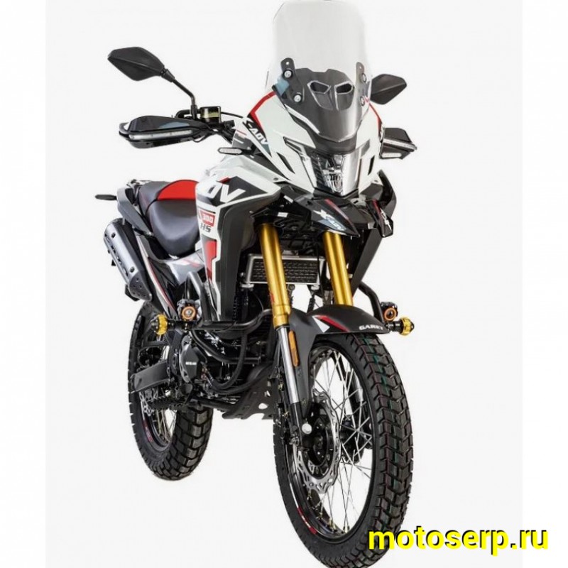 Купить  Мотоцикл внедорожный Motoland 300 ENDURO GARET белый (Гарет) Тур-эндуро ПТС  175FMM-5 PR, 19"/17"  (шт) (ML 23500 купить с доставкой по Москве и России, цена, технические характеристики, комплектация фото  - motoserp.ru