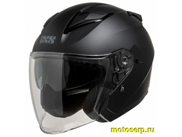 Купить  Шлем открытый  со стеклом IXS 868 LV X10058 M33 цвет черный р-р M (шт) (IXS X10058_M33_M купить с доставкой по Москве и России, цена, технические характеристики, комплектация фото  - motoserp.ru