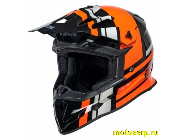 Купить  Шлем Кросс IXS 363 2.3 X12038 036 черный/оранжевый р-р S  (шт)  (IXS X1208_036_S купить с доставкой по Москве и России, цена, технические характеристики, комплектация фото  - motoserp.ru