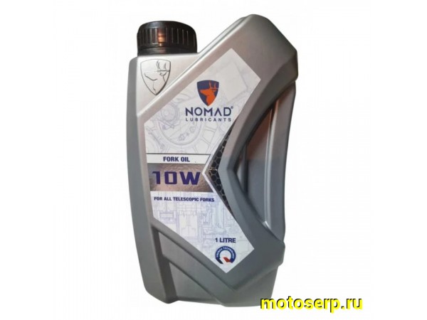 Купить  Масло NOMAD FORK OIL 10W (вилочное гидравлическое масло) (шт) (NOMAD купить с доставкой по Москве и России, цена, технические характеристики, комплектация фото  - motoserp.ru
