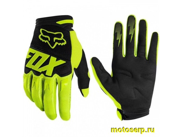 Купить  Перчатки Fox Dirtpaw Race салатовый/черный (XXL) (реплика) (пар) (Кокурин  купить с доставкой по Москве и России, цена, технические характеристики, комплектация фото  - motoserp.ru