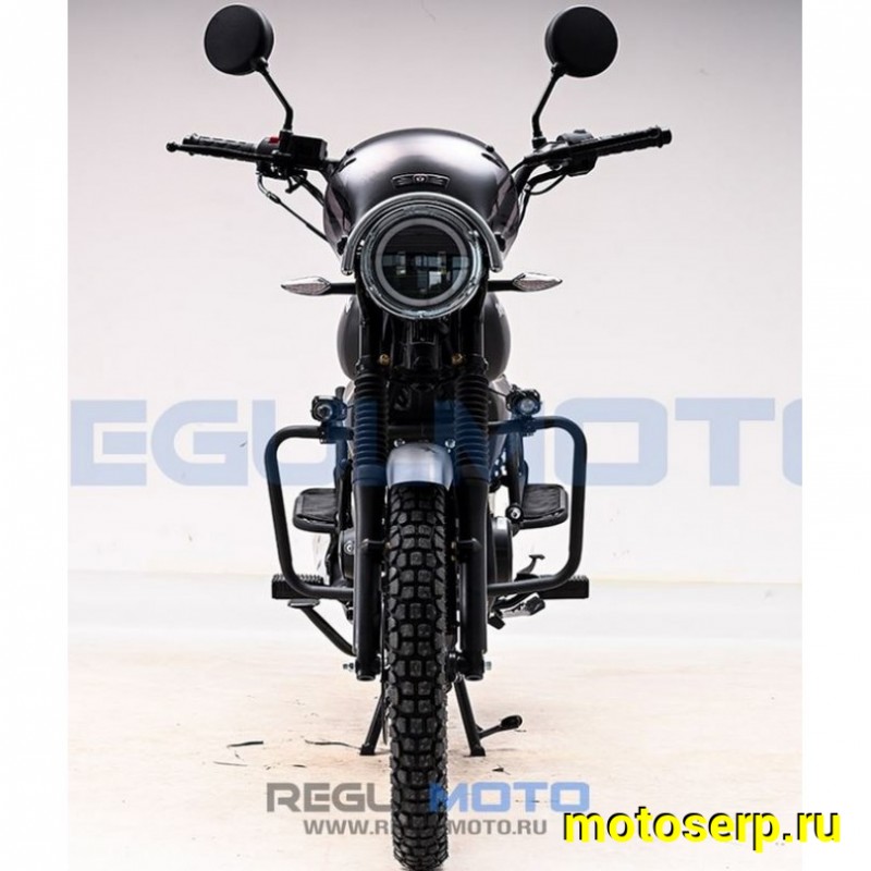 Купить  Мопед Regulmoto Alpha (RM-6) Черный матовый 4Т; 50cc;  колеса  (шт) 01250 (ФОТО купить с доставкой по Москве и России, цена, технические характеристики, комплектация фото  - motoserp.ru