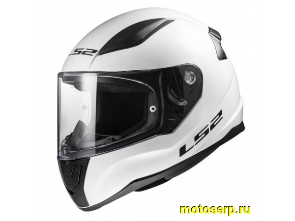 Купить  Шлем закрытый LS2 FF353 RAPID 2 SOLID GLOSS White (XS) интеграл (шт) (LS2 купить с доставкой по Москве и России, цена, технические характеристики, комплектация фото  - motoserp.ru