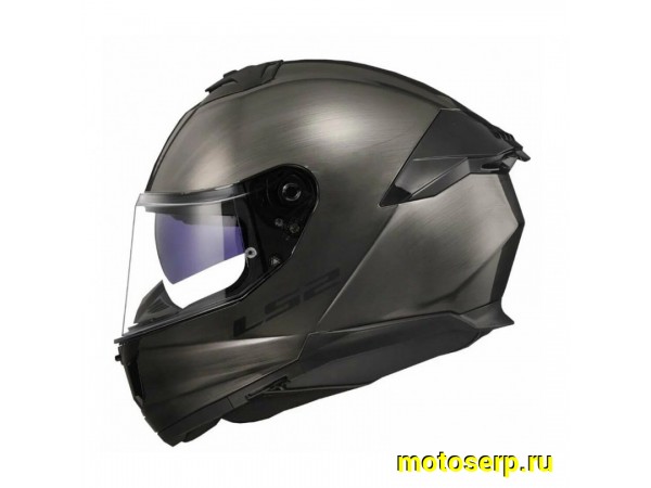 Купить  Шлем закрытый LS2 FF800 STORM II JEANS Titanium (XL) интеграл (шт) (LS2 купить с доставкой по Москве и России, цена, технические характеристики, комплектация фото  - motoserp.ru
