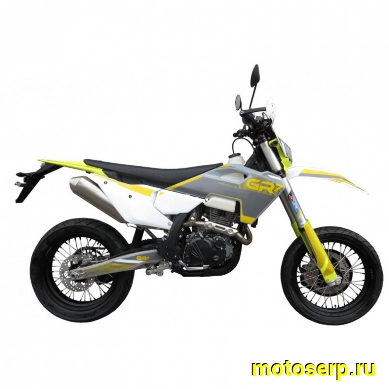 Купить  Мотоцикл Кросс/Эндуро GR7 F300A (4T YB300H) Motard ПТС 2026г. (шт) (GR (ФОТО купить с доставкой по Москве и России, цена, технические характеристики, комплектация фото  - motoserp.ru