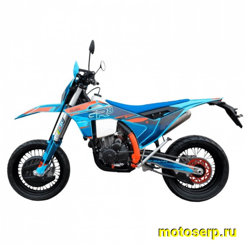 Купить  Мотоцикл Кросс/Эндуро GR8 F300A (4T YB300H) Motard ПТС 2026г. (шт) (GR (ФОТО купить с доставкой по Москве и России, цена, технические характеристики, комплектация фото  - motoserp.ru