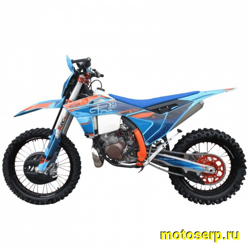 Купить  Мотоцикл Кросс/Эндуро GR8 T300L (2Т MT-300) Enduro Pro без прогрессии 2026г. (шт) (GR (ФОТО купить с доставкой по Москве и России, цена, технические характеристики, комплектация фото  - motoserp.ru