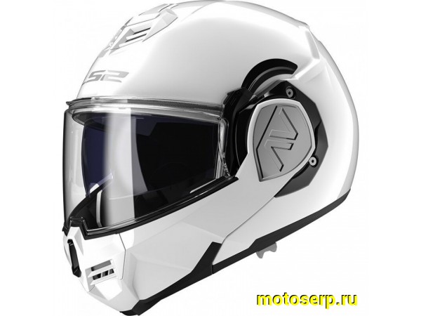 Купить  Шлем трансформер (модуляр) LS2 FF906 ADVANT SOLID White (XL) интеграл (шт) (0 купить с доставкой по Москве и России, цена, технические характеристики, комплектация фото  - motoserp.ru
