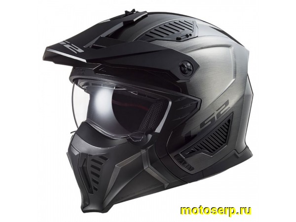 Купить  Шлем открытый байк LS2 OF606 DRIFTER JEANS Titanium (XL) (шт) (LS купить с доставкой по Москве и России, цена, технические характеристики, комплектация фото  - motoserp.ru