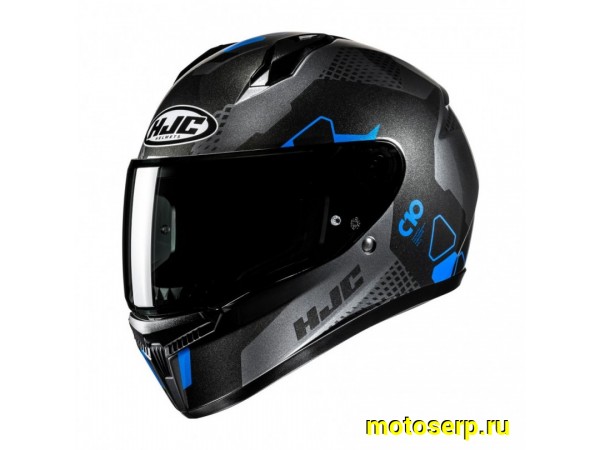 Купить  Шлем закрытый HJC C10 ASPA MC2 (XS) интеграл (шт) (УТ-00126223) (Mr.M купить с доставкой по Москве и России, цена, технические характеристики, комплектация фото  - motoserp.ru