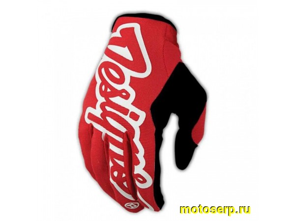 Купить  Перчатки Troy Lee Desiqns красно/черные р-р (M) (реплика) (пар) (Кокурин  купить с доставкой по Москве и России, цена, технические характеристики, комплектация фото  - motoserp.ru