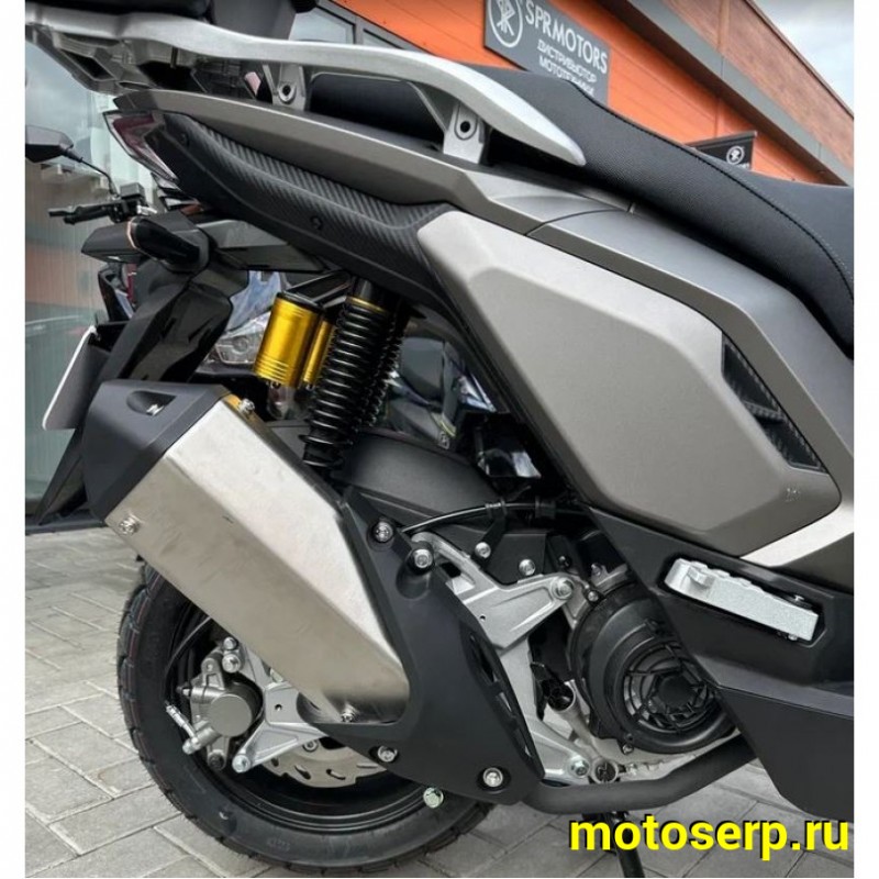 Купить  Скутер SPRMOTORS TRAVEL MAX T4-50H EFI, 14/13" с тремя кофрами! (шт) 01800 (SPR купить с доставкой по Москве и России, цена, технические характеристики, комплектация фото  - motoserp.ru