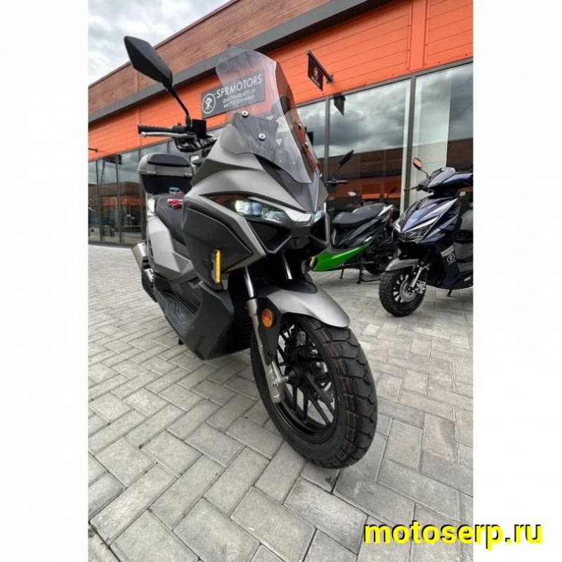 Купить  Скутер SPRMOTORS TRAVEL MAX T4-50H EFI, 14/13" с тремя кофрами! (шт) 01800 (SPR купить с доставкой по Москве и России, цена, технические характеристики, комплектация фото  - motoserp.ru