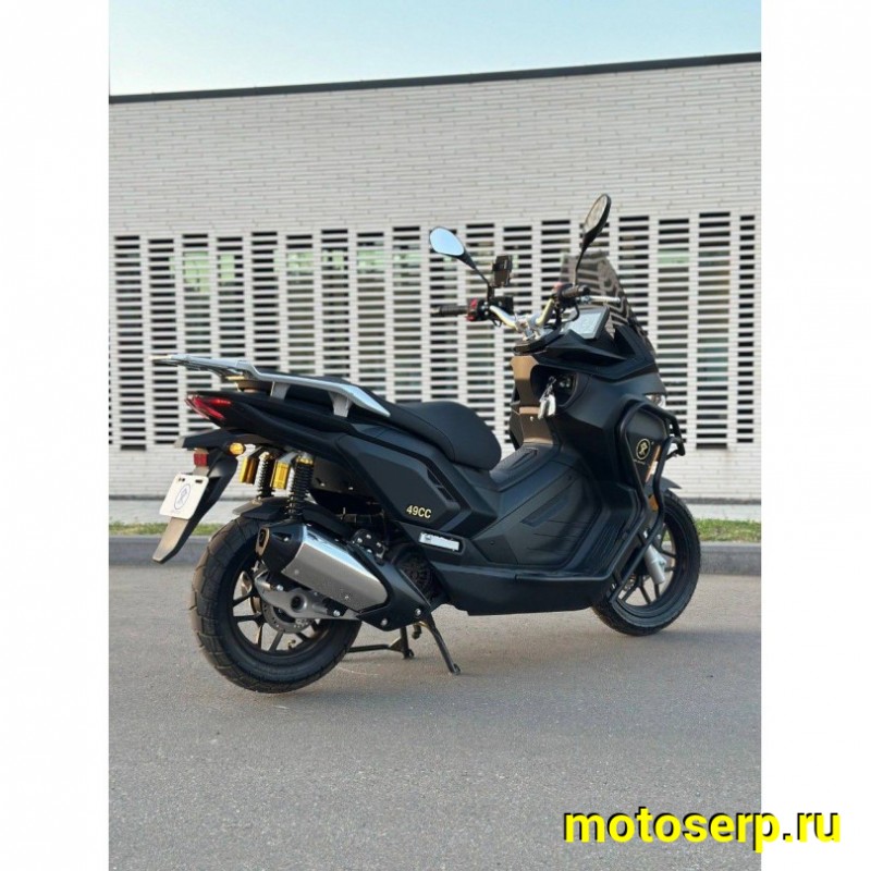 Купить  Скутер SPRMOTORS TRAVEL MAX T4-50H EFI, 14/13" с тремя кофрами! (шт) 01800 (SPR купить с доставкой по Москве и России, цена, технические характеристики, комплектация фото  - motoserp.ru
