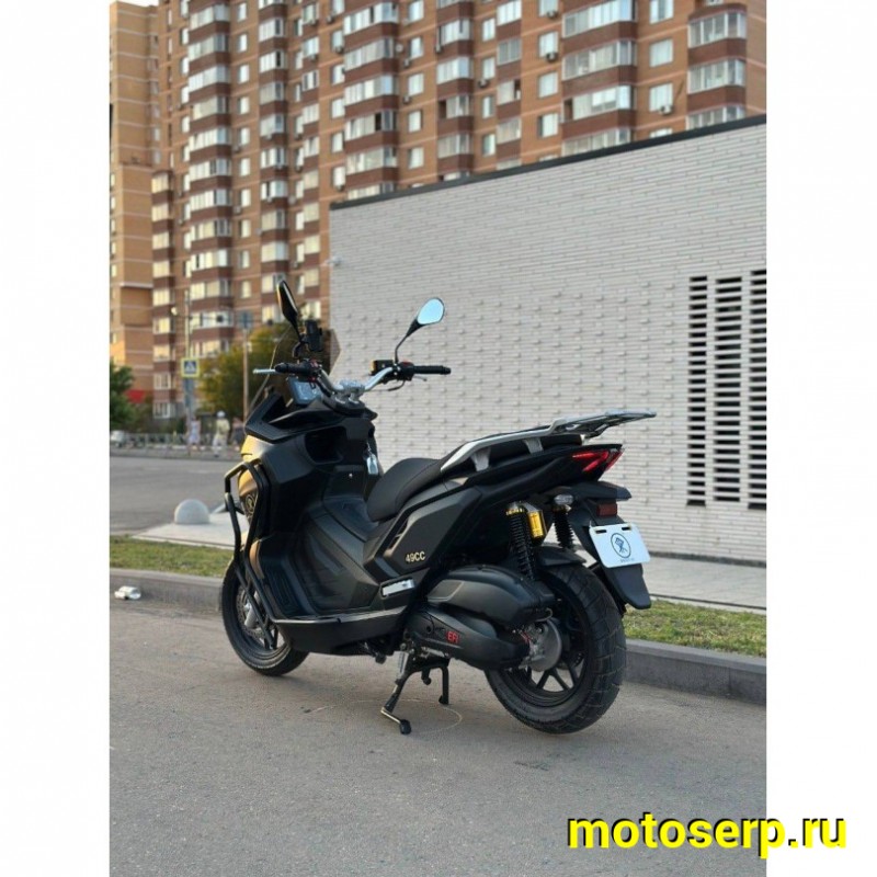 Купить  Скутер SPRMOTORS TRAVEL MAX T4-50H EFI, 14/13" с тремя кофрами! (шт) 01800 (SPR купить с доставкой по Москве и России, цена, технические характеристики, комплектация фото  - motoserp.ru