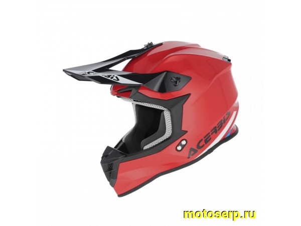 Купить  Шлем Кросс Acerbis Linear 22-06 Red (M) (шт) (Acerbis 0025873.110.064 купить с доставкой по Москве и России, цена, технические характеристики, комплектация фото  - motoserp.ru