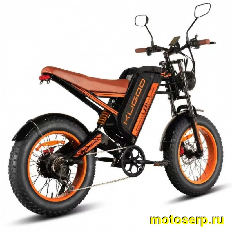 Купить  Электрокомплект 20" 750 Вт FAT KG V6  рама-алюминий, съёмная Li-ion батарея, 48V, 28.6Ah адаптер 220В  (шт) (Кит купить с доставкой по Москве и России, цена, технические характеристики, комплектация фото  - motoserp.ru