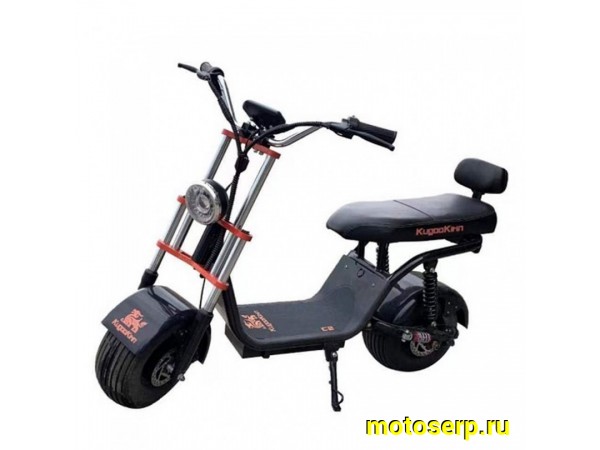 Купить  Самокат электро, электросамокат CITYCOCO KG KIRIN C2 1000 Вт, 48V 15Ah, колеса 10", ЛИТИЕВЫЙ АККУМУЛЯТОР (шт) (Кит купить с доставкой по Москве и России, цена, технические характеристики, комплектация фото  - motoserp.ru