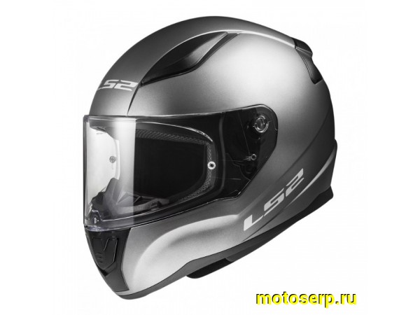 Купить  Шлем закрытый LS2 FF353 RAPID 2 SOLID MATT TITANIUM (M) интеграл (шт) (LS2 купить с доставкой по Москве и России, цена, технические характеристики, комплектация фото  - motoserp.ru
