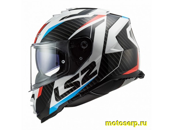 Купить  Шлем закрытый LS2 FF800 STORM II RACER Red Blue (L) интеграл (шт) (LS2 купить с доставкой по Москве и России, цена, технические характеристики, комплектация фото  - motoserp.ru