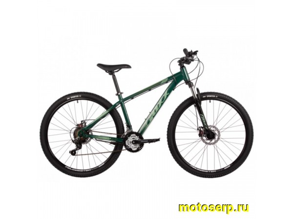 Купить  27.5" FOXX CAIMAN зеленый (16") (ФОКС КАЙМАН) 27.5"; 21ск; рама-сталь; тормоз-Disk (шт) (ART (M купить с доставкой по Москве и России, цена, технические характеристики, комплектация фото  - motoserp.ru