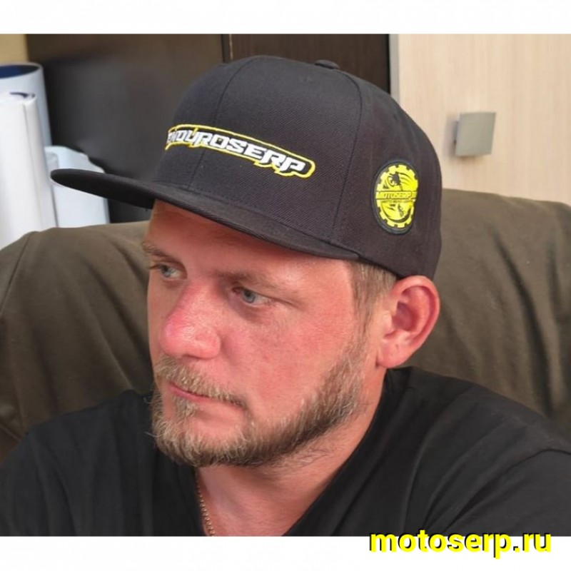 Купить  Бейсболка ENDUROSERP (motoserp) черный, прямой козырек (шт) (0 купить с доставкой по Москве и России, цена, технические характеристики, комплектация фото  - motoserp.ru