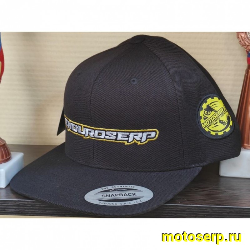 Купить  Бейсболка ENDUROSERP (motoserp) черный, прямой козырек (шт) (0 купить с доставкой по Москве и России, цена, технические характеристики, комплектация фото  - motoserp.ru