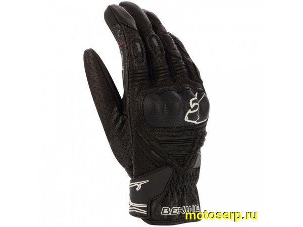 Купить  Перчатки (кожа) Bering RIFT Black T9 (M) (пар) (BGE590-T9 купить с доставкой по Москве и России, цена, технические характеристики, комплектация фото  - motoserp.ru