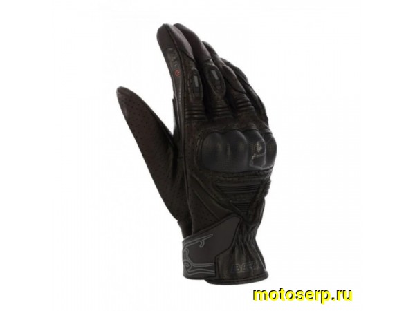 Купить  Перчатки (кожа) Bering RIFT Black/Grey T12 (XXL) (пар) (BGE598-T12 купить с доставкой по Москве и России, цена, технические характеристики, комплектация фото  - motoserp.ru