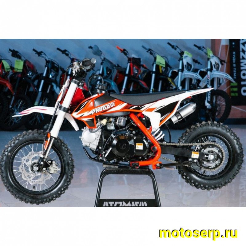 Купить  Питбайк Progasi KIDS POWER 110 12/10 (спортинв), 4Т, 110сс. элктростартер, Автомат  (шт) (Progasi купить с доставкой по Москве и России, цена, технические характеристики, комплектация фото  - motoserp.ru