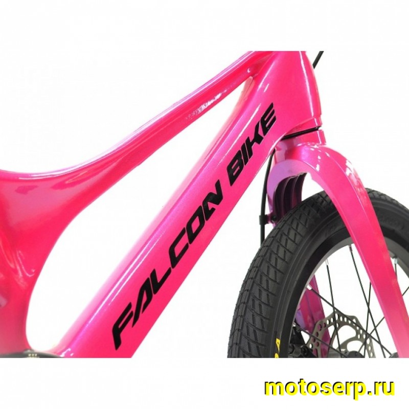 Купить  14" FALCON BIKE MILD розовый (Фалкон Байк Милд) 14"; 1ск; рама-магний; тормоз-Disk (шт) (ART купить с доставкой по Москве и России, цена, технические характеристики, комплектация фото  - motoserp.ru