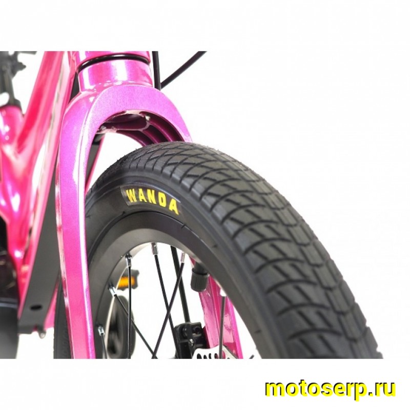 Купить  14" FALCON BIKE MILD розовый (Фалкон Байк Милд) 14"; 1ск; рама-магний; тормоз-Disk (шт) (ART купить с доставкой по Москве и России, цена, технические характеристики, комплектация фото  - motoserp.ru