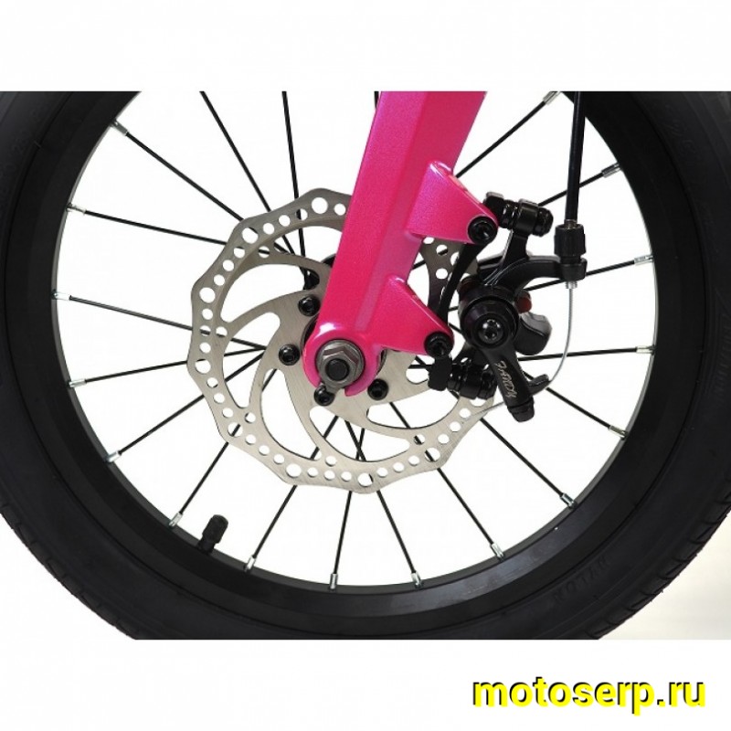 Купить  14" FALCON BIKE MILD розовый (Фалкон Байк Милд) 14"; 1ск; рама-магний; тормоз-Disk (шт) (ART купить с доставкой по Москве и России, цена, технические характеристики, комплектация фото  - motoserp.ru