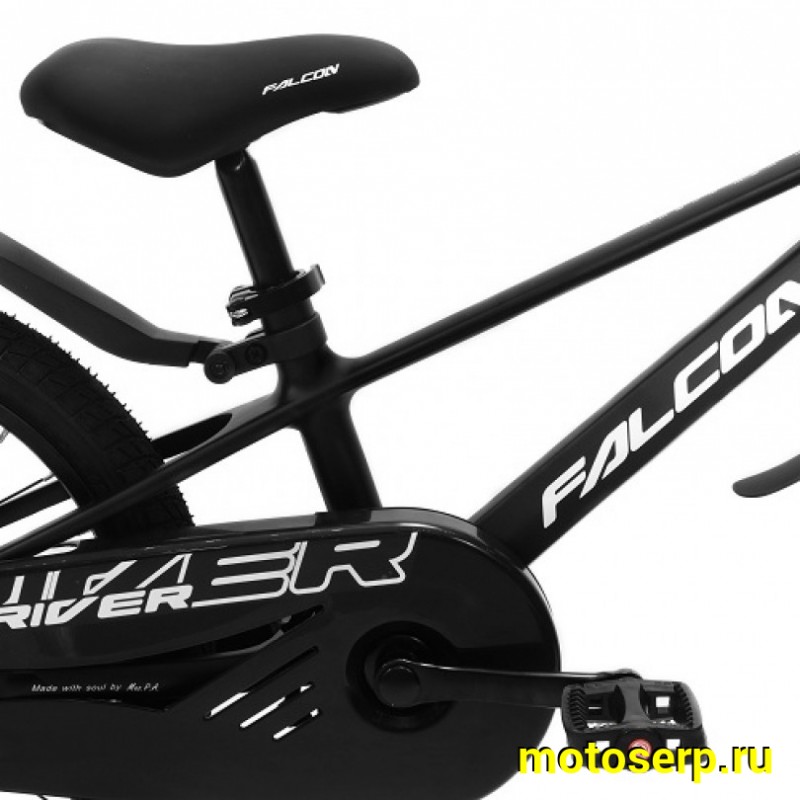 Купить  16" FALCON BIKE RIVER черный (Фалкон Ривер) 16"; 1ск; рама-магний; (шт) (ART1 купить с доставкой по Москве и России, цена, технические характеристики, комплектация фото  - motoserp.ru