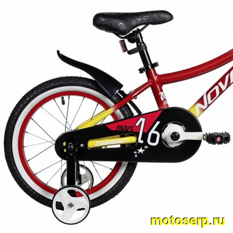Купить  16" NOVATRACK KATRINA красный (НОВАТРЕК КАТРИНА) 16"; 1ск ; рама-алюм; тормоз-V-Brake (шт) (ART (M купить с доставкой по Москве и России, цена, технические характеристики, комплектация фото  - motoserp.ru