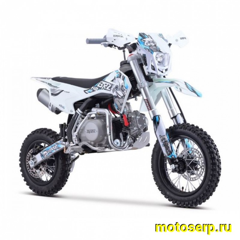 Купить  Питбайк BRZ H2 YX110  12/10" (Полуавтом.) (спортинв) (шт)  купить с доставкой по Москве и России, цена, технические характеристики, комплектация фото  - motoserp.ru