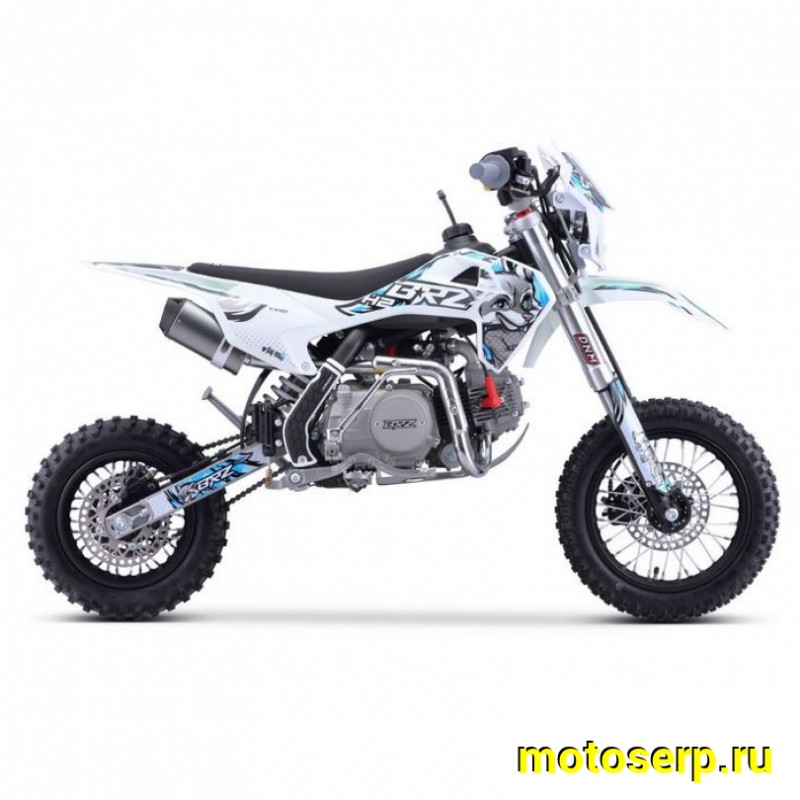Купить  Питбайк BRZ H2 YX110  12/10" (Полуавтом.) (спортинв) (шт)  купить с доставкой по Москве и России, цена, технические характеристики, комплектация фото  - motoserp.ru