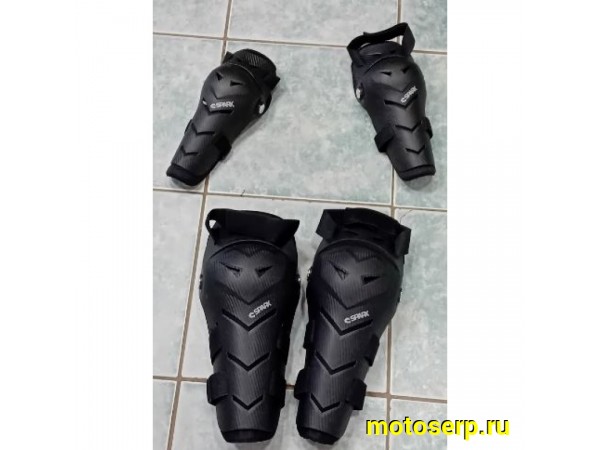 Купить  Наколенники + налокотники (щитки) SPARX KEP08 черный (пар) (CK купить с доставкой по Москве и России, цена, технические характеристики, комплектация фото  - motoserp.ru