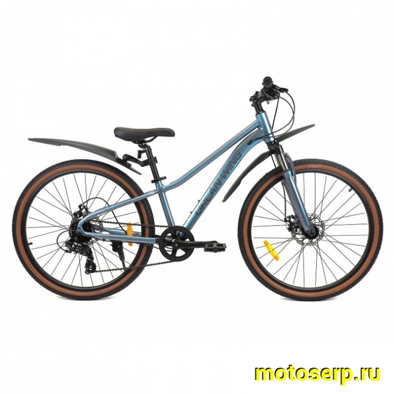 Купить  26" ORLAN WING VENUS 2.0 серый (14") (Орлан Винг Венус 2.0) 26"; 7ск; рама-алюминий; тормоз-Disk (шт) (ART1 купить с доставкой по Москве и России, цена, технические характеристики, комплектация фото  - motoserp.ru