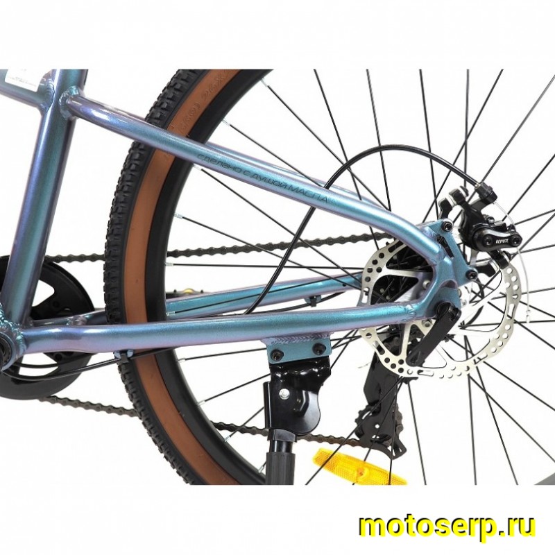 Купить  26" ORLAN WING VENUS 2.0 серый (14") (Орлан Винг Венус 2.0) 26"; 7ск; рама-алюминий; тормоз-Disk (шт) (ART1 купить с доставкой по Москве и России, цена, технические характеристики, комплектация фото  - motoserp.ru