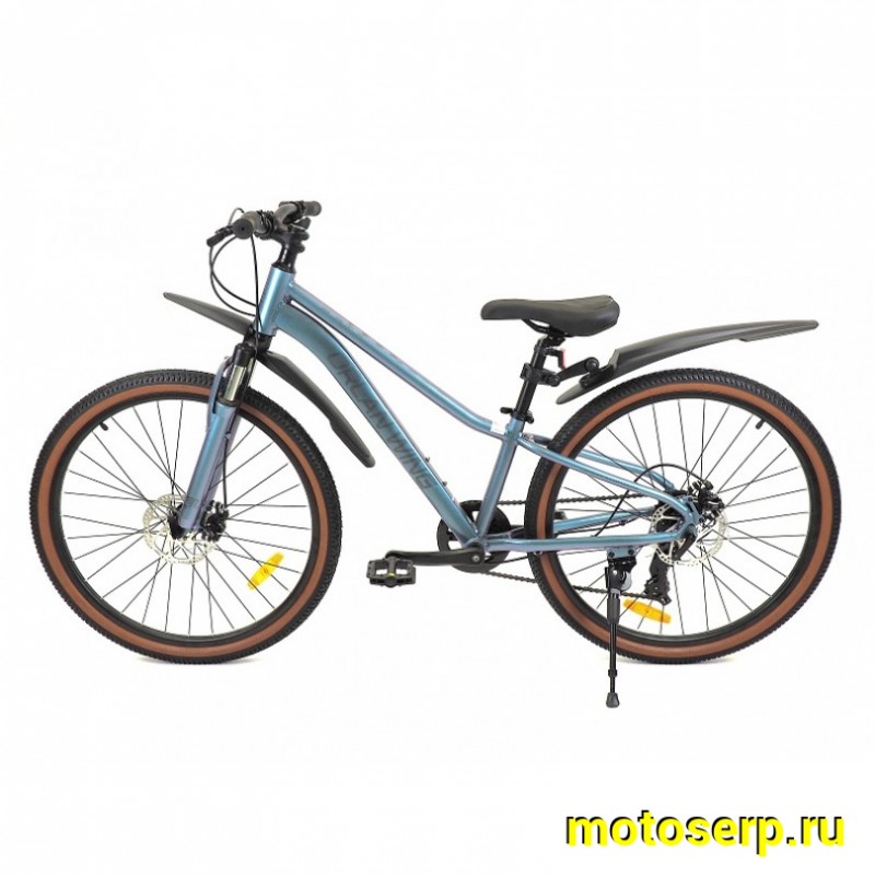 Купить  26" ORLAN WING VENUS 2.0 серый (14") (Орлан Винг Венус 2.0) 26"; 7ск; рама-алюминий; тормоз-Disk (шт) (ART1 купить с доставкой по Москве и России, цена, технические характеристики, комплектация фото  - motoserp.ru
