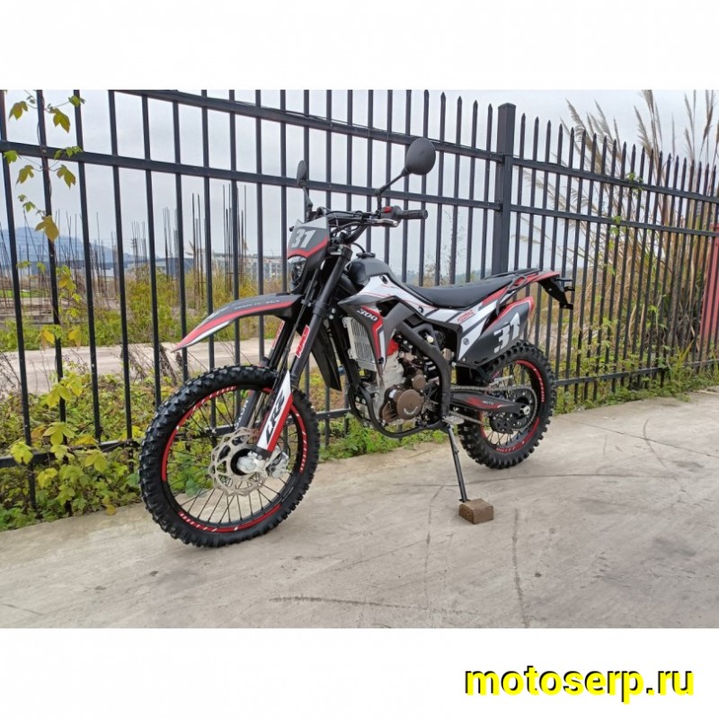 Купить  Мотоцикл Кросс/Эндуро Regulmoto CR-Z 350 (ЭПТС) 21/18, Gear 6, (NB350)  350сс, 4Т, Красный/черный (шт) (ФОТО купить с доставкой по Москве и России, цена, технические характеристики, комплектация фото  - motoserp.ru