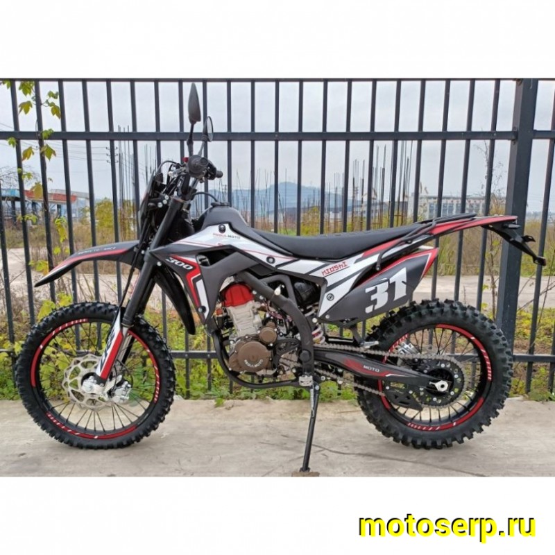 Купить  Мотоцикл Кросс/Эндуро Regulmoto CR-Z 350 (ЭПТС) 21/18, Gear 6, (NB350)  350сс, 4Т, Красный/черный (шт) (ФОТО купить с доставкой по Москве и России, цена, технические характеристики, комплектация фото  - motoserp.ru