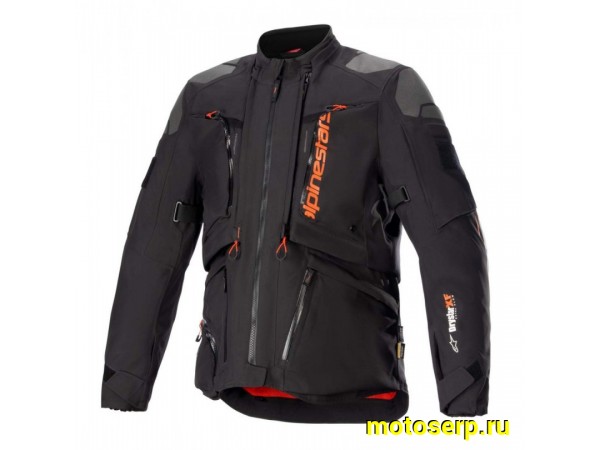 Купить  Куртка с жесткими вставками текстильная ALPINESTARS №6 черная (XL) (NQ) (ML 20860 купить с доставкой по Москве и России, цена, технические характеристики, комплектация фото  - motoserp.ru
