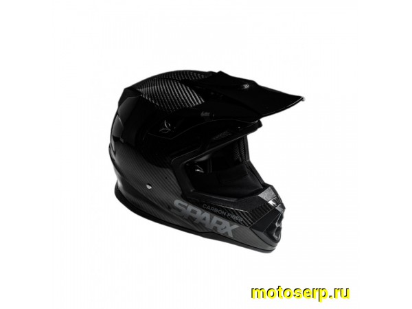 Купить  Шлем Кросс SPARX Nix CARBON 3K (YK780) КАРБОНОВАЯ ОБОЛОЧКА 3K р-р 2XL (шт) (CK купить с доставкой по Москве и России, цена, технические характеристики, комплектация фото  - motoserp.ru
