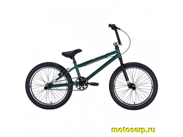 Купить  20" BMX TECH TEAM STEP ONE зеленый (20") (Тач Тим Степ Ван) 20"; 1ск; рама-сталь; тормоз-V-Brake (шт) (ART (M купить с доставкой по Москве и России, цена, технические характеристики, комплектация фото  - motoserp.ru