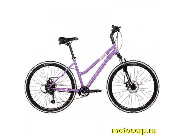 Купить  26" FOXX MELISA фиолетовый (15") (МЕЛИСА) 26"; 7ск; рама-сталь; тормоз-Disk (шт) (ART (M купить с доставкой по Москве и России, цена, технические характеристики, комплектация фото  - motoserp.ru