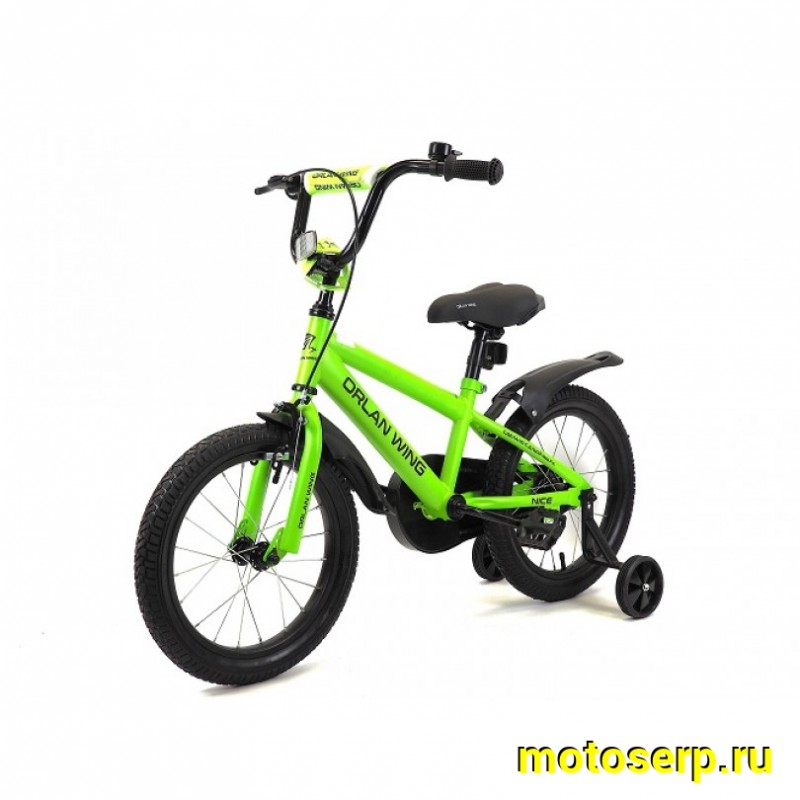 Купить  14" ORLAN WING NICE зеленый (орлан винг найс) 14"; 1ск; рама-сталь; тормоз-V-Brake (шт) (ART купить с доставкой по Москве и России, цена, технические характеристики, комплектация фото  - motoserp.ru